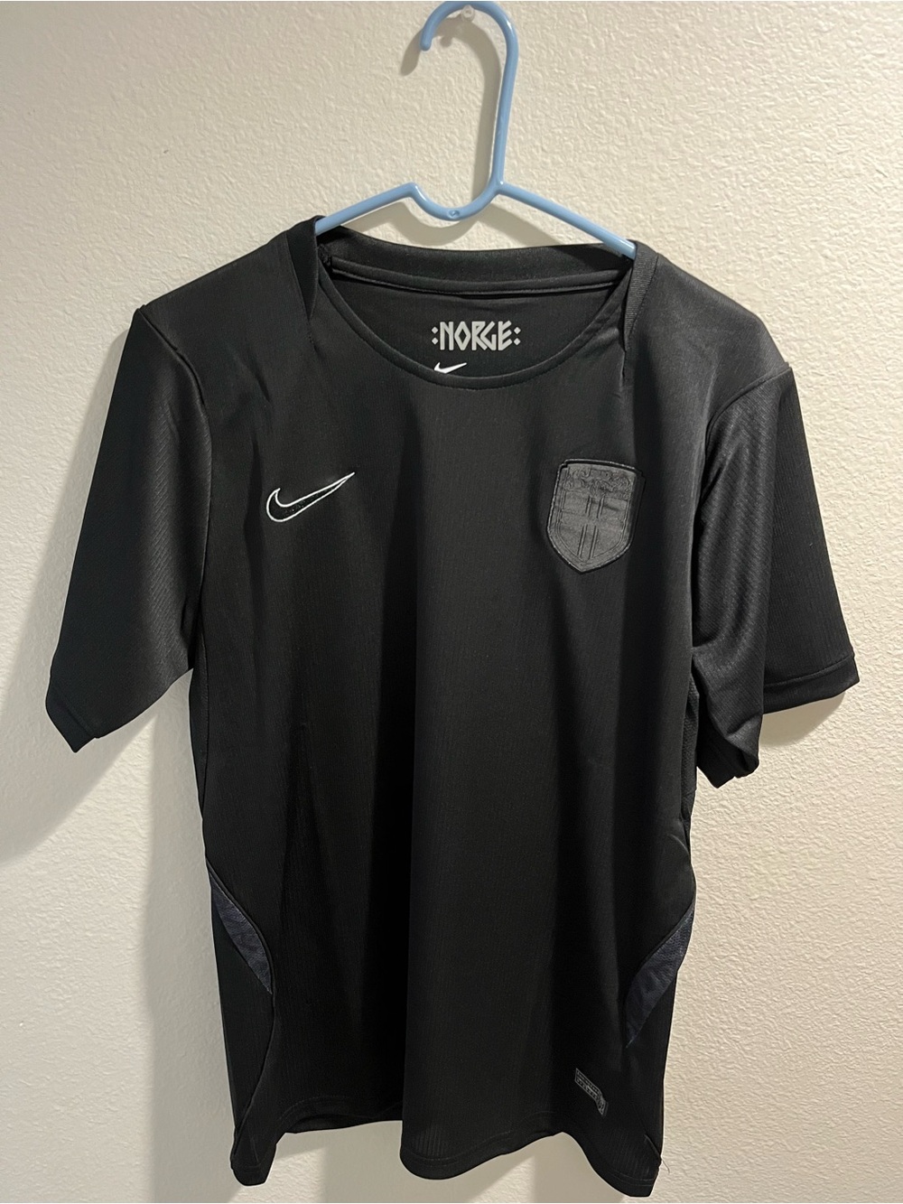 Nike Norway World Cup 2026 Away Jersey Black Men’s Size Large